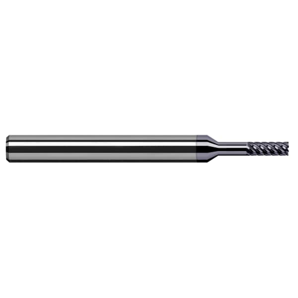 End Mill for Exotic Alloys - Square, 0.0150" (1/64)